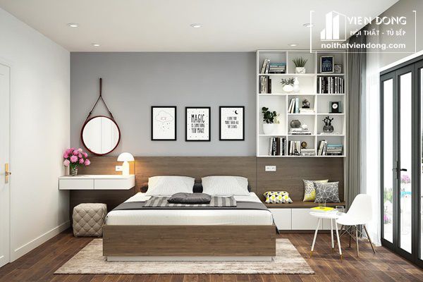 19 Mẫu thiết kế phòng ngủ hiện đại cho vợ chồng trẻ SIÊU ĐẸP