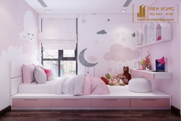 Trang trí phòng ngủ cho bé mới lạ thu hút - Nội Thất Viễn Đông