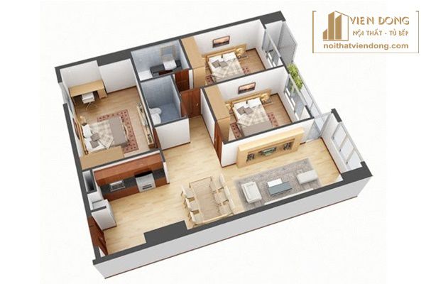 Thiết kế nội thất chung cư Hà Nội cho không gian sống lý tưởng